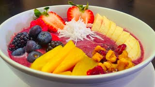 How to Make Delicious Acai Bowls  Ninja Foodi Power Blender Recipe [upl. by Nelia]