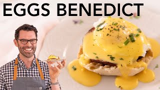 Easy Eggs Benedict Recipe [upl. by Odrareve]