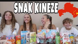 PROVOJM SNACK KINEZE  WITH OUR COUSINS  CHALLNGE  SEZ 🇦🇱 [upl. by Aeriel]