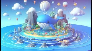 Blue Whale Song  Fun Ocean Animals Nursery Rhymes and Kids Songs [upl. by Salisbury]