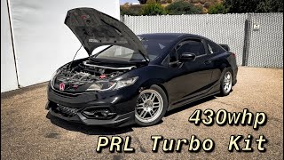 Turbocharged 9th Gen Honda Civic Si  Drive around amp Build Breakdown [upl. by Annoynek873]