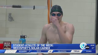 StudentAthlete of the Week Weedsports Nolan Carner [upl. by Lizzie]