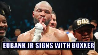 CHRIS EUBANK JR SIGNS WITH BOXXER CANELO NEXT Full report amp analysis [upl. by Durkee]