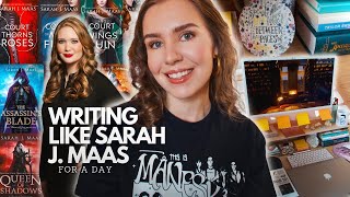 I Tried Sarah J Masss Writing Routine [upl. by Grube]