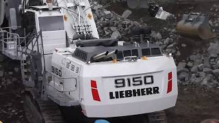 Liebherr R 9150 excavator demonstration [upl. by Whittemore]