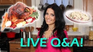 Thanksgiving was Live QampA With Laura Vitale [upl. by Davenport]