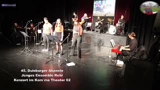 45 Duisburger Akzente Junges Ensemble Ruhr Konzert im Komma Theater 02 [upl. by Norrie]