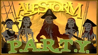 ALESTORM  PARTY Official Video  Napalm Records [upl. by Yromem]