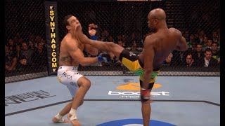 Anderson Silva Top 5 Finishes [upl. by Jefferey880]