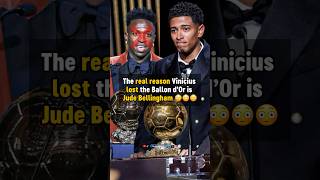 Vini lost the Ballon d’Or because of Bellingham 😳 [upl. by Beesley]