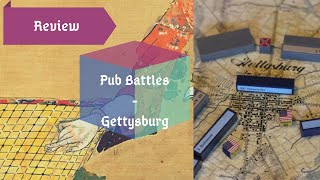 Pub Battles Gettysburg by Command Post Games  Game Review [upl. by Amaras]