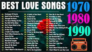 Best Love Songs Medley 70s 80s 90s🌼Love Song Greatest Hits Playlist🌼Non Stop Old Song Sweet Memories [upl. by Anelam]