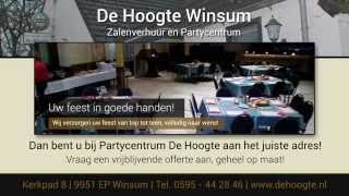 Zalenverhuur en Partycentrum De Hoogte Winsum [upl. by Barbuto]