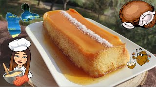 Flan Coco Antillais  ATTENTION RECETTE ADDICTIVE [upl. by Ettennaej]