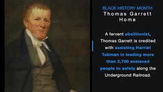 Thomas Garrett Home  227 Shipley Street [upl. by Steward961]