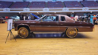 1979 coupe deville on 26s Gold Forgiatos [upl. by Arraek]