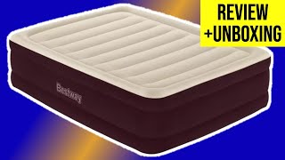 I SAVED 745 REVIEW BESTWAY AIR MATTRESS [upl. by Pejsach]