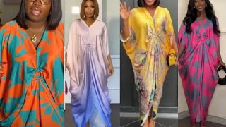 How to SEW WAIST CIRCLE DRAPE BUBU COWL KAFTAN [upl. by Reisman449]