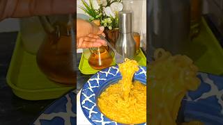 HOW🤔 cheese maggie without cheese cheesemaggi foodshorts trendingshorts maggi yummy [upl. by Wehttam]