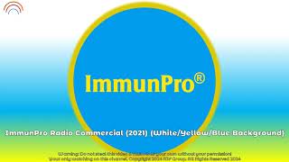 ImmunPro Radio Commercial 2021 R3F Sunday Radio Ads [upl. by Neelra]