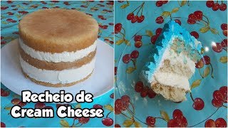 RECHEIO DE CREAM CHEESE  Bru na Cozinha [upl. by Jodee880]