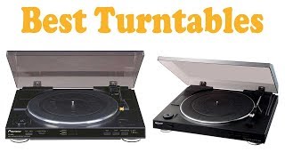 5 Best Turntables 2018 – Turntables Reviews [upl. by Analos893]