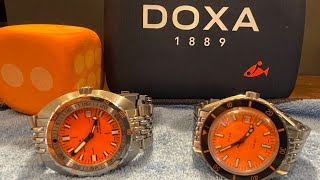 Dos Doxa’s … Comparing my Doxa Sub 300T vs my Doxa Sub 200 [upl. by Mady]