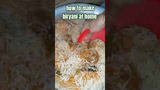 technique to make biryani at home shots shortvideo youtubeshorts foodreview vlogbytonatuni [upl. by Lerim757]