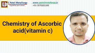 chemistry of ascorbic acidvitamin c [upl. by Rettke]