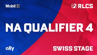 NA QUALIFIER 4  SWISS STAGE  RLCS MAJOR 2 [upl. by Ymrej]