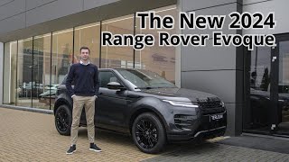 The New 2024 Range Rover Evoque  First Look  Interior amp Exterior  P300e Dynamic SE  Terlouw JLR [upl. by Aholah]