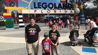 LEGOLAND FLORIDA with THUNDERSTORMS ROLLERCOASTERS and SMORES [upl. by Zavala]