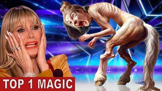 Americas Got Talent 2024 Sacred Rianas Thrilling Magic Act Wins Hearts and Golden Buzzer [upl. by Tyson357]