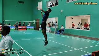 BS 1R  🇮🇳Ansh NEGI vs 🇮🇳Anishraj RKUMAR  KOTAK India Junior International Series 2023 HYDERABAD [upl. by Schulein420]