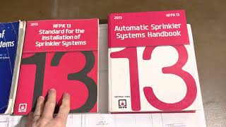 NFPA Fire Sprinkler Code Books [upl. by Anirual]