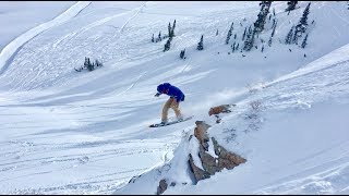 Insane Day at SNOWBIRD Utah 2019 Snowboarding [upl. by Noryk]