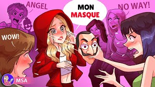 Personne ne savait que jétais la plus jolie fille jusquà ce que jenlève mon masque [upl. by Schertz]