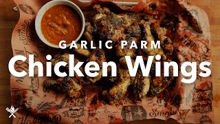 Garlic Parm Chicken Wings [upl. by Skvorak325]