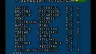 Domenica sportiva 1980 risultati e schedina [upl. by Trojan]