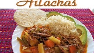 Receta de Hilachas Guatemala [upl. by Anneirda]