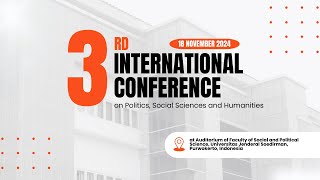 3RD INTERNATIONAL CONFERENCE ON POLITICS SOCIAL SCIENCES AND HUMANITIES [upl. by Ennaerb217]