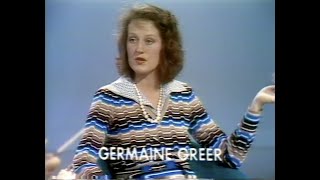 Firing Line with William F Buckley Jr Germaine Greer 22773 quotWomens Liberationquot [upl. by Celisse935]