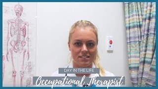 OCCUPATIONAL THERAPIST 🤕 Day in the life [upl. by Eenert]