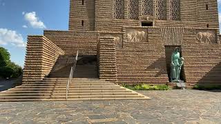 The Voortrekker Monument in Pretoria [upl. by Leuqim]