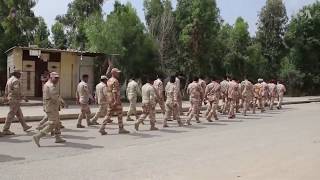 Early voting for Iraq military ahead of 12 May parliamentary elections  Voice of America [upl. by Hcirteid392]