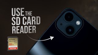 How to Use the SD Card Reader for iPhone tutorial [upl. by Suirtimid130]