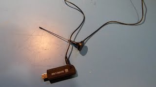 Simple ADSB Receiver setup and configuration using a RT2832E4000 DVBT USB dongle  highlights [upl. by Leibrag]