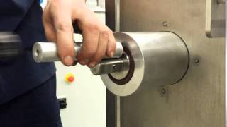 Inserting the dowel pin in the MUS Main Shaft [upl. by Jones]