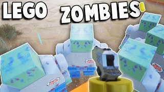 NEW Guns amp ZOMBIES MODE Lego Brick Rigs Guns amp Zombies Update Brick Rigs Multiplayer Gameplay [upl. by Fulks595]