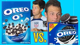 Americas BEST Cereal Oreos vs Oreo Os Cereal Taste Test [upl. by Ecined847]